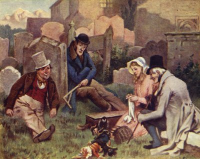 La pequeña Nell conoce a Codlin y Short de Charles Green